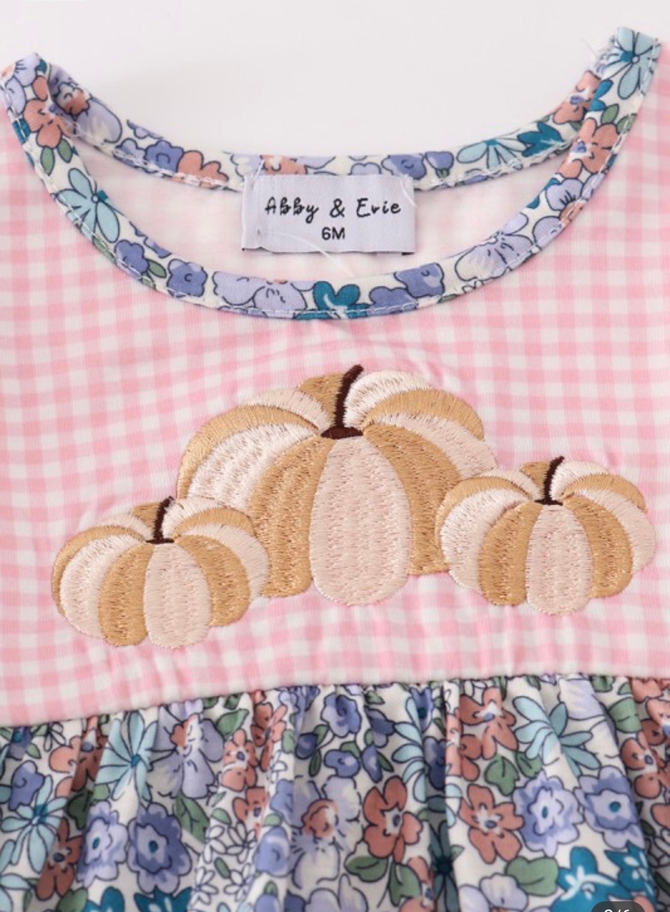 Pumpkin Ruffle Flower Outfit