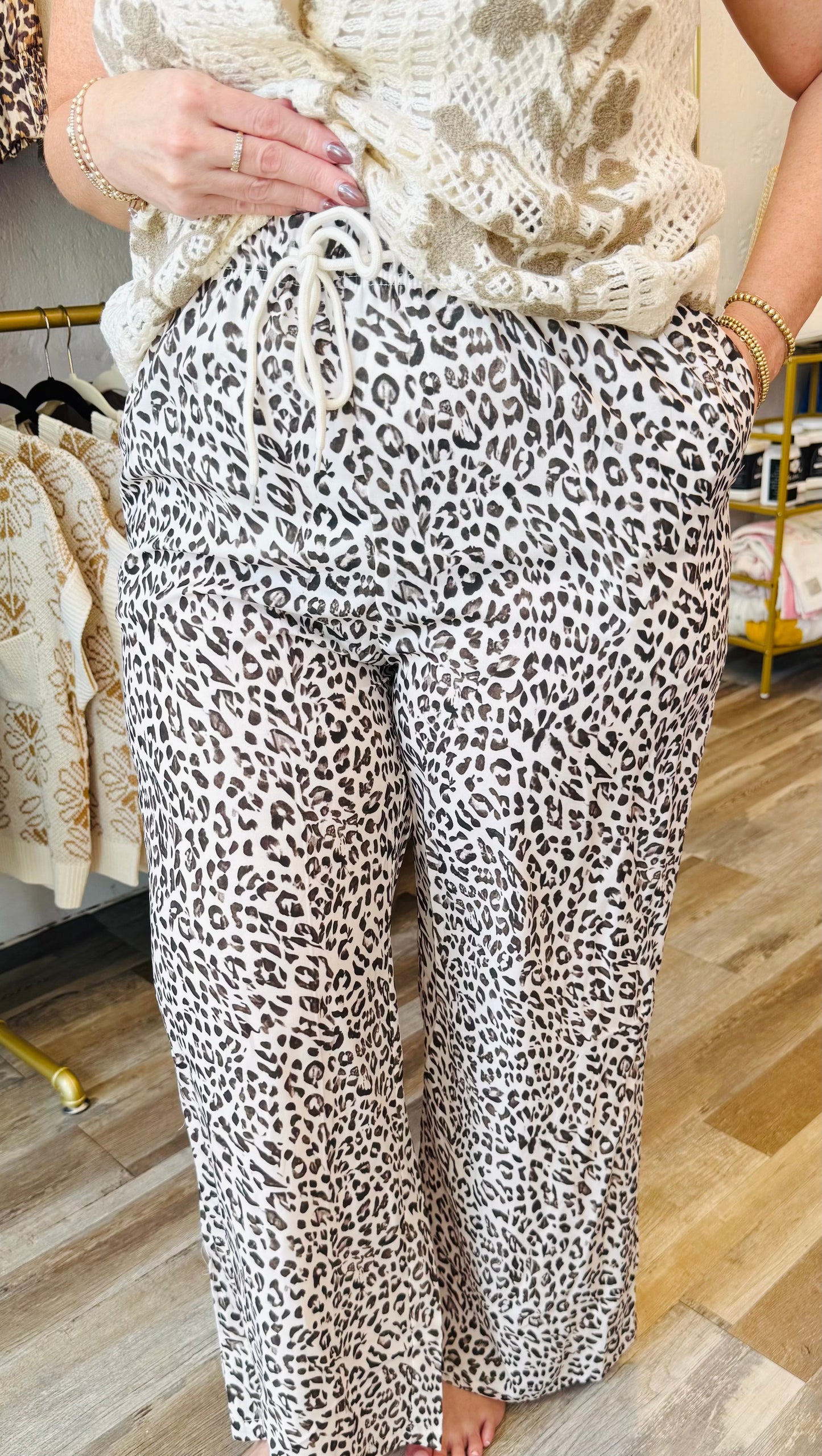Leopard Print Pants