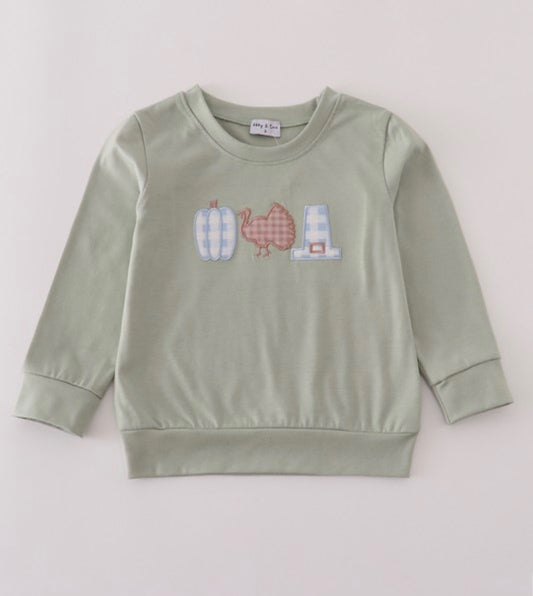 Turkey & Pumpkin Pullover