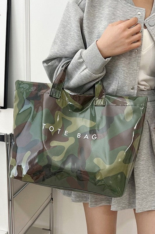 TOTE BAG (Leopard & Camo)
