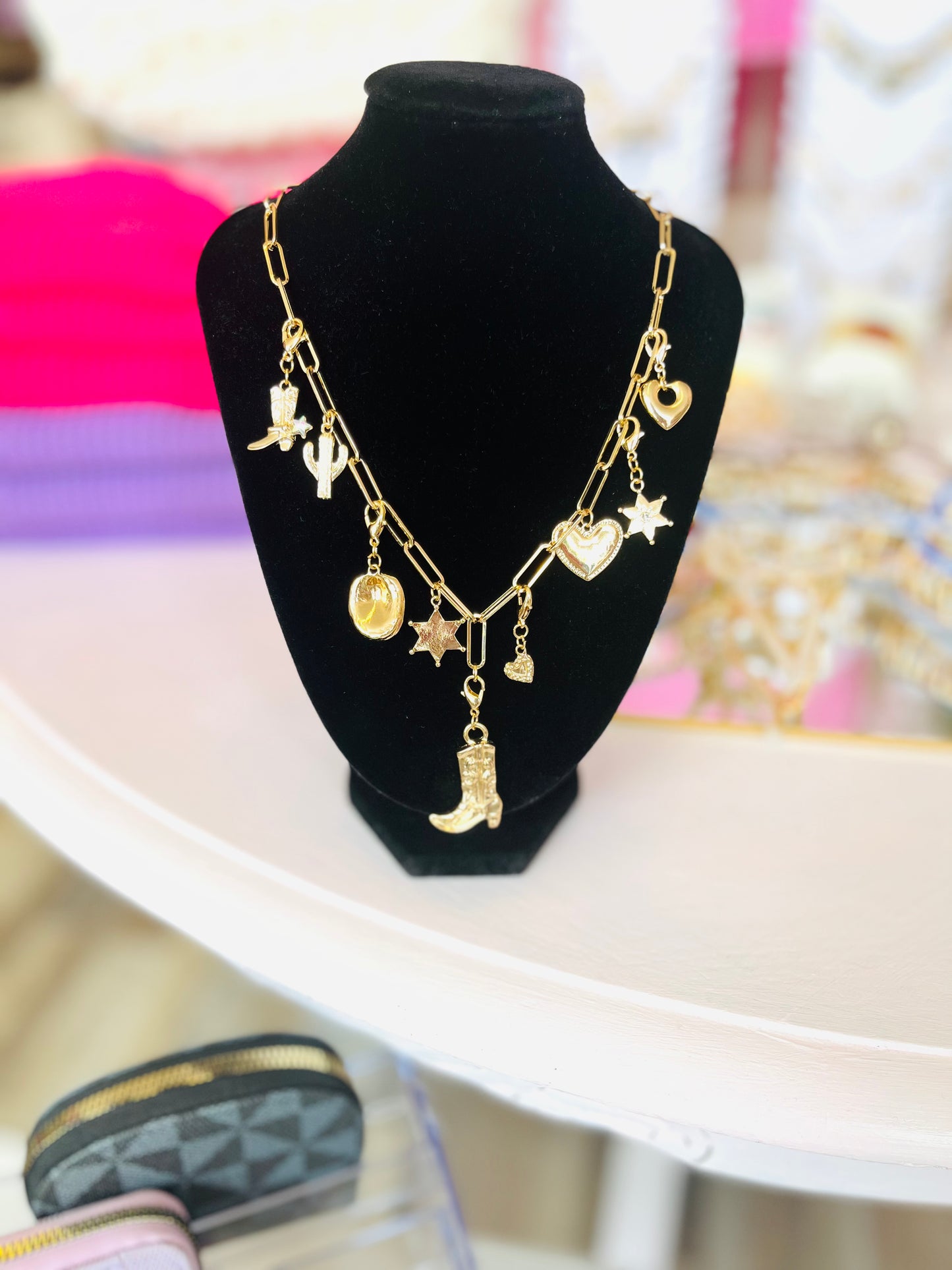 Cowgirl Charm Necklace