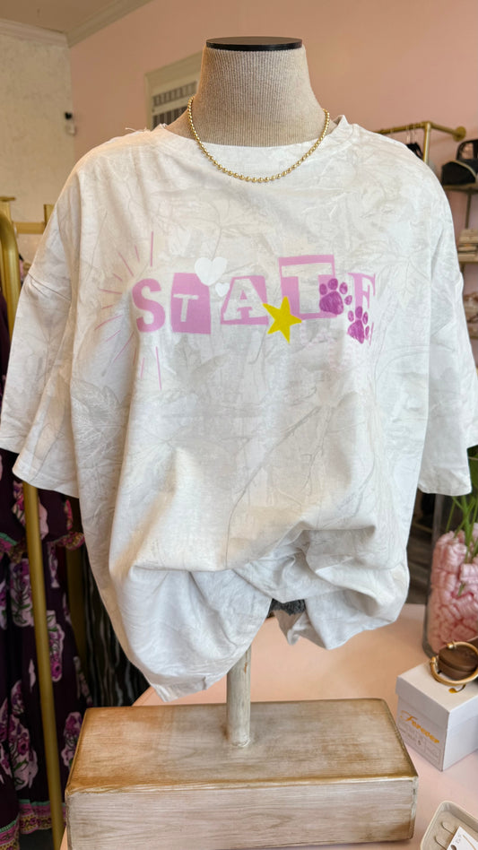 State White Camo Tee