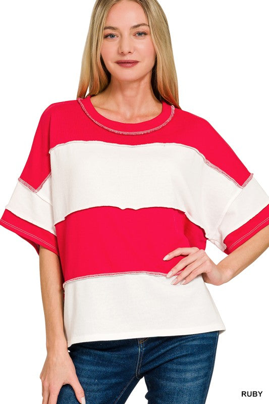 The Coastal Crush Top (Plus size)