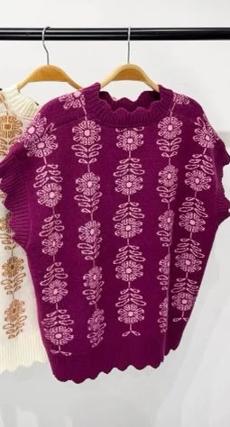 Flower Sweater