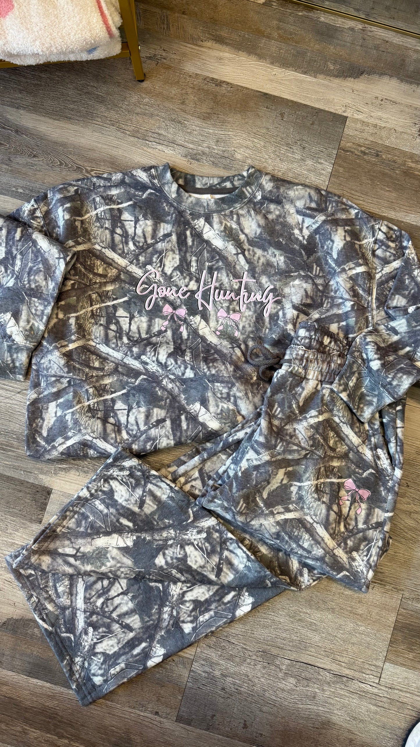 Gone Hunting Camo Sweatshirt