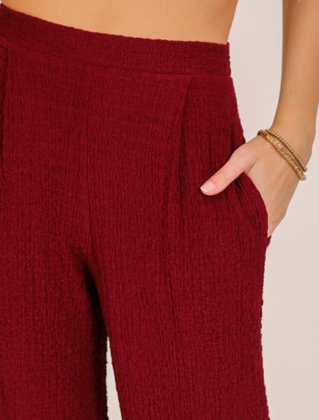 Maroon Dress Pants