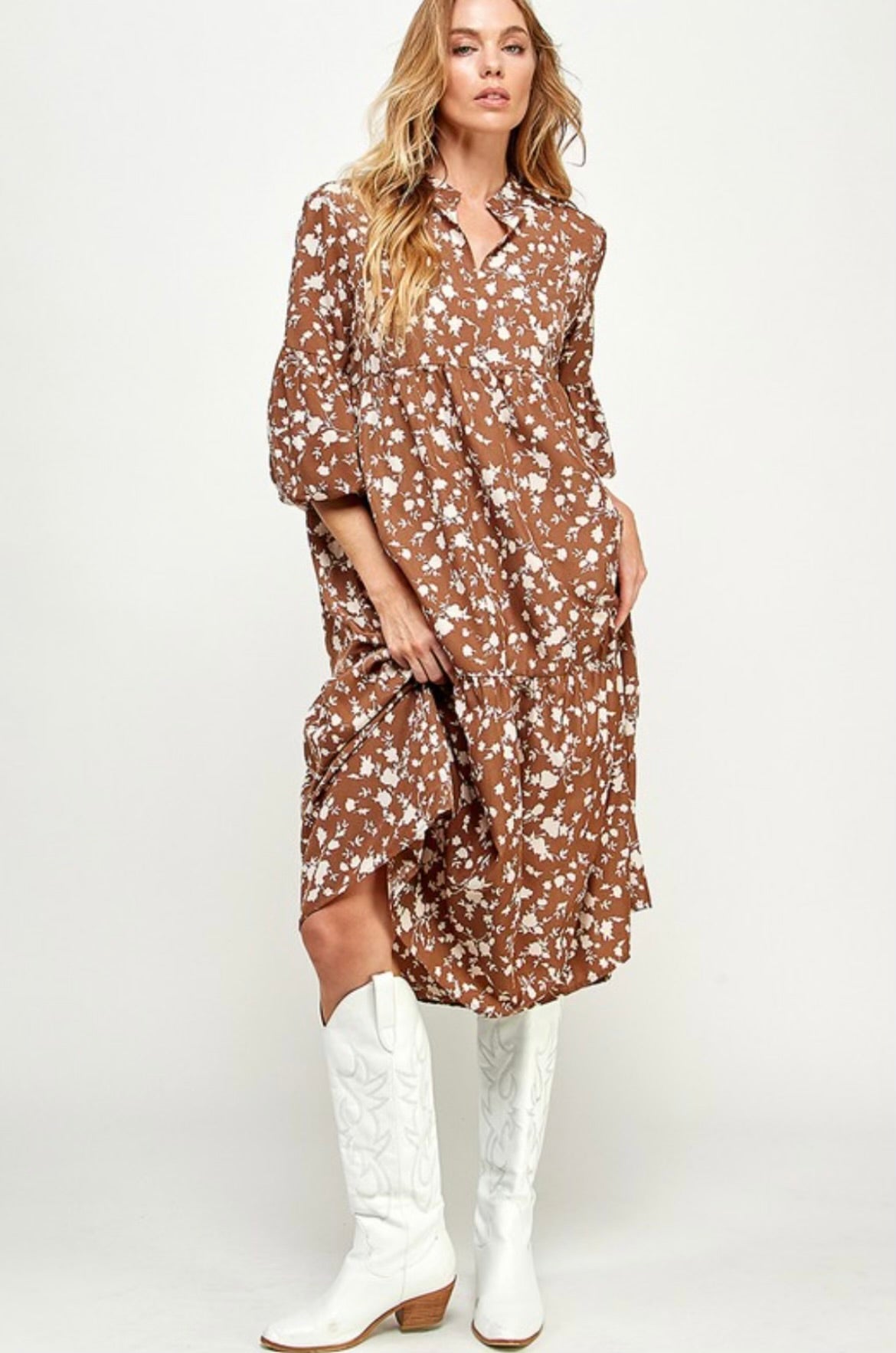 Brown Fall Dress