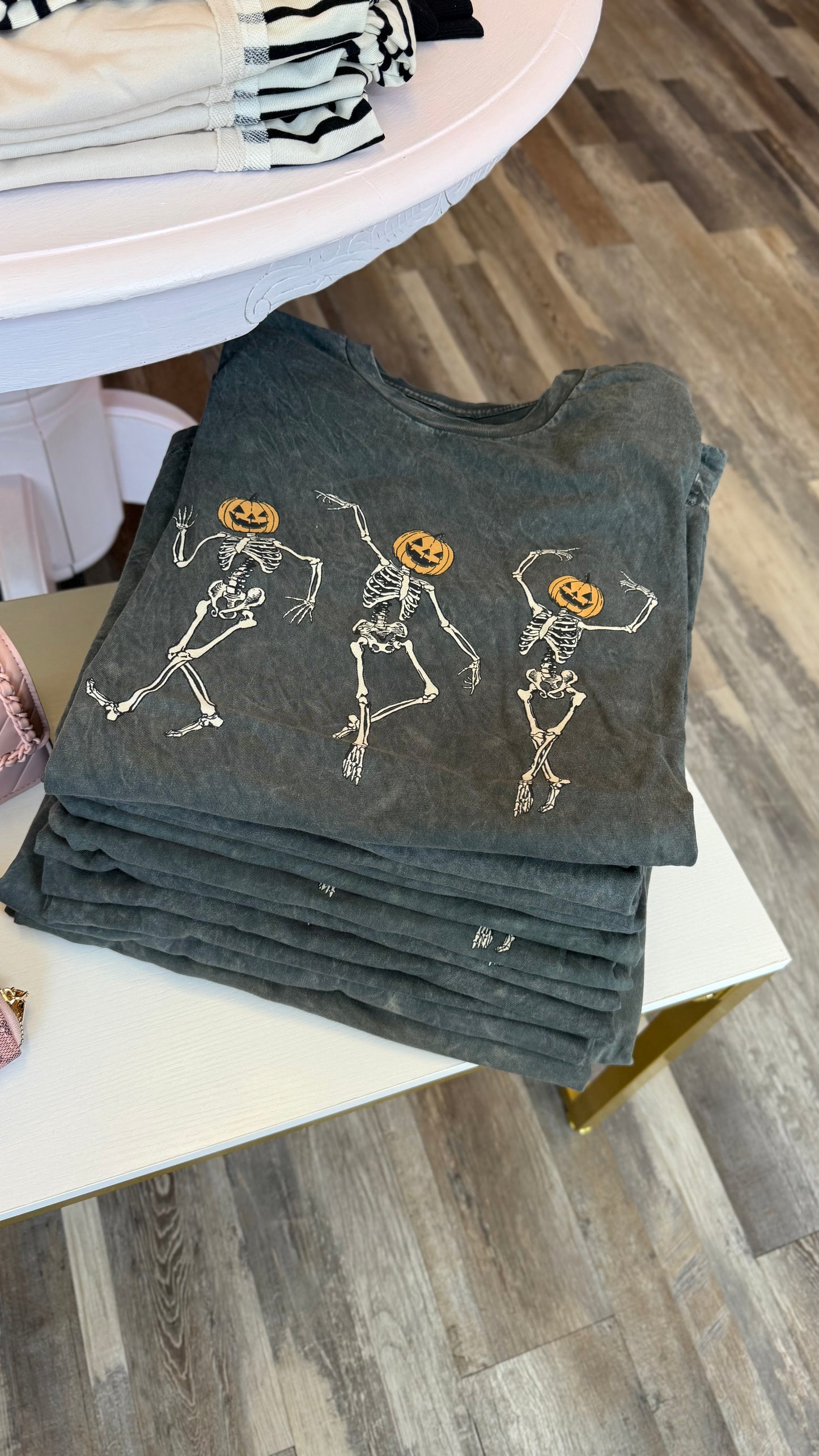 Acid Wash Halloween Tee