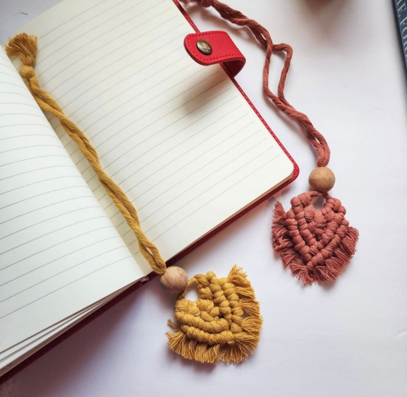 Crochet Book Mark Tassel