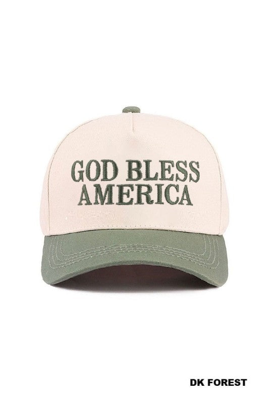 God Bless America Hat