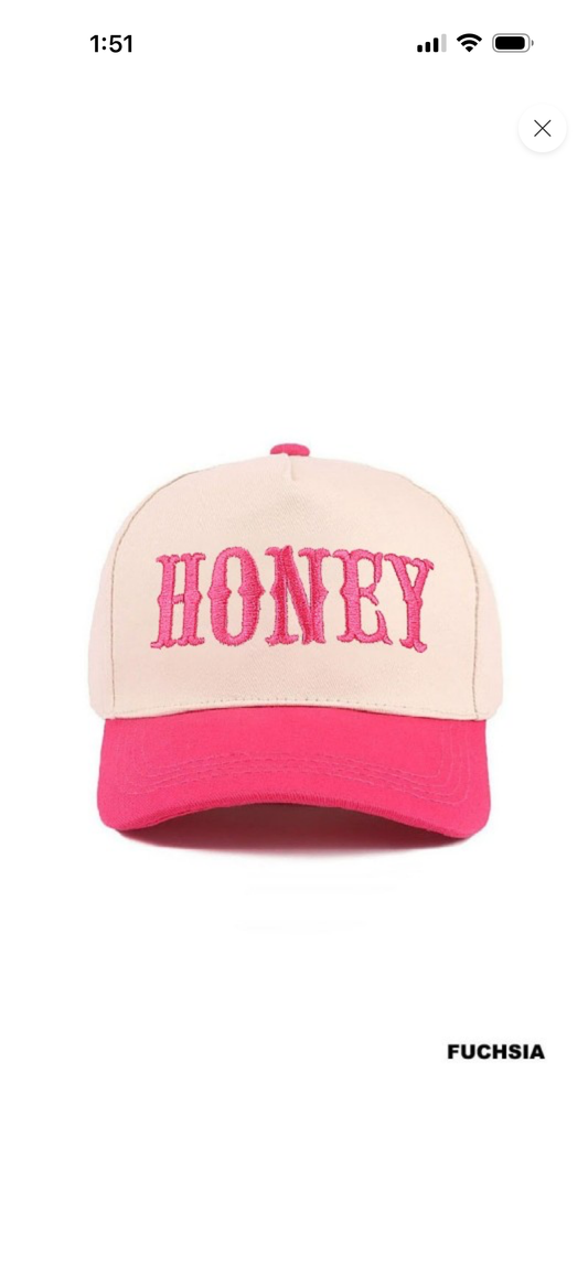 HONEY Hats (2 colors)