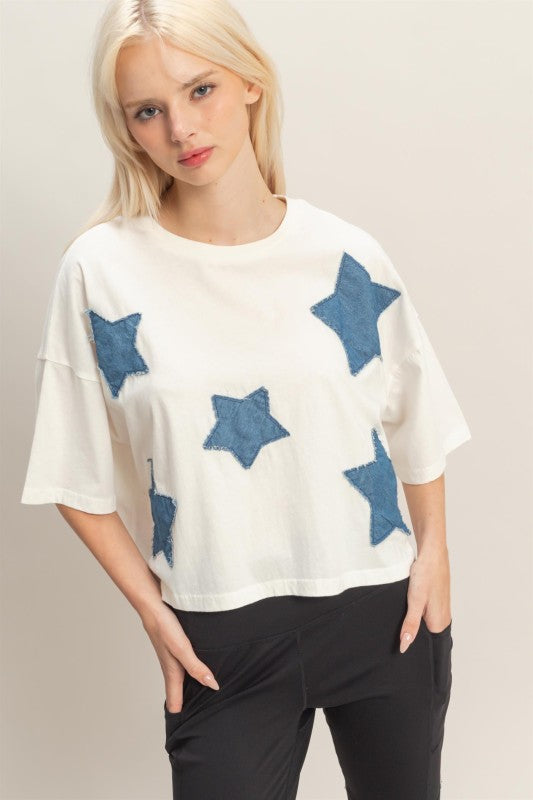 The Southern Star Top (WHITE)