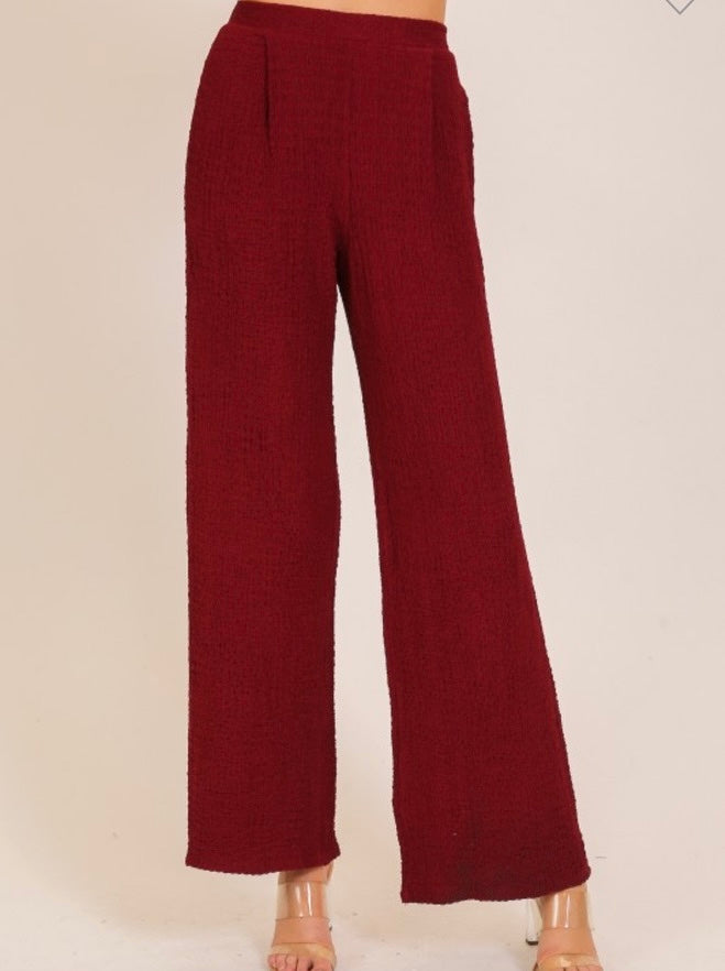 Maroon Dress Pants