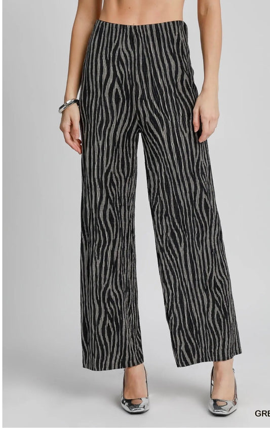 Velvet Zebra Pants