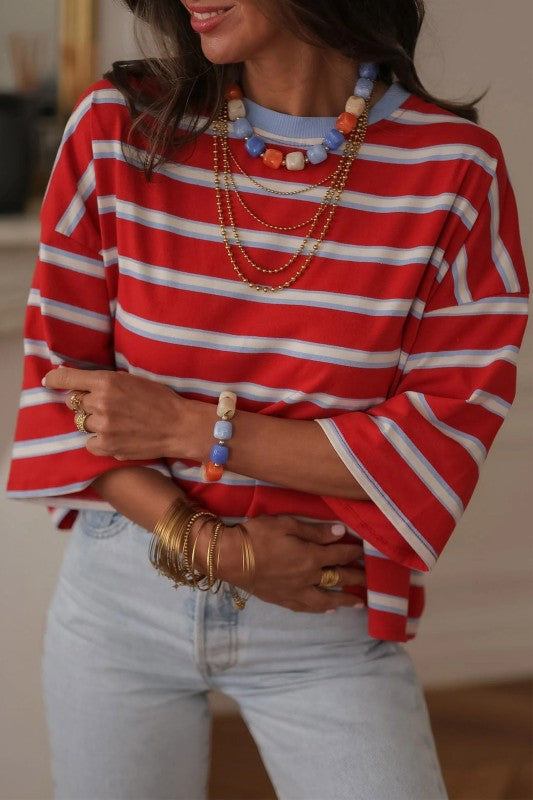 The Southern Stripe Top