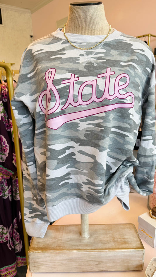 Mississippi State Camo Sweatshirt