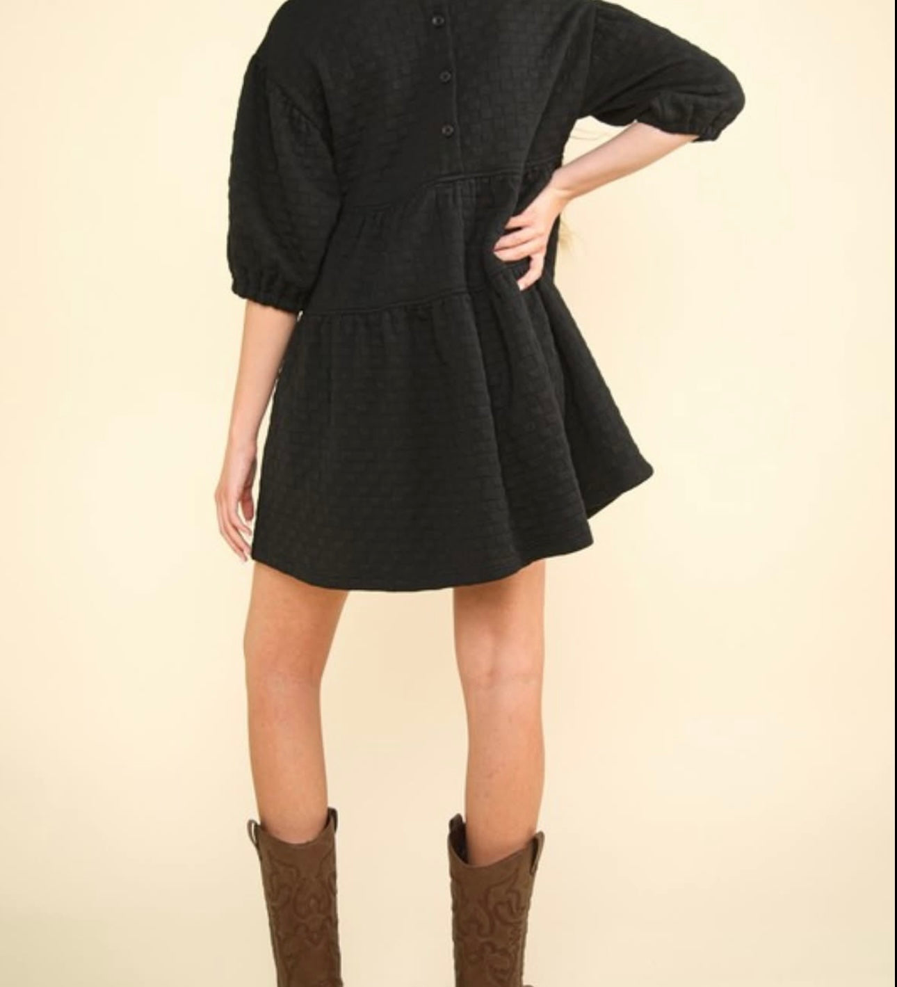 Quilted Baby Girl Dress