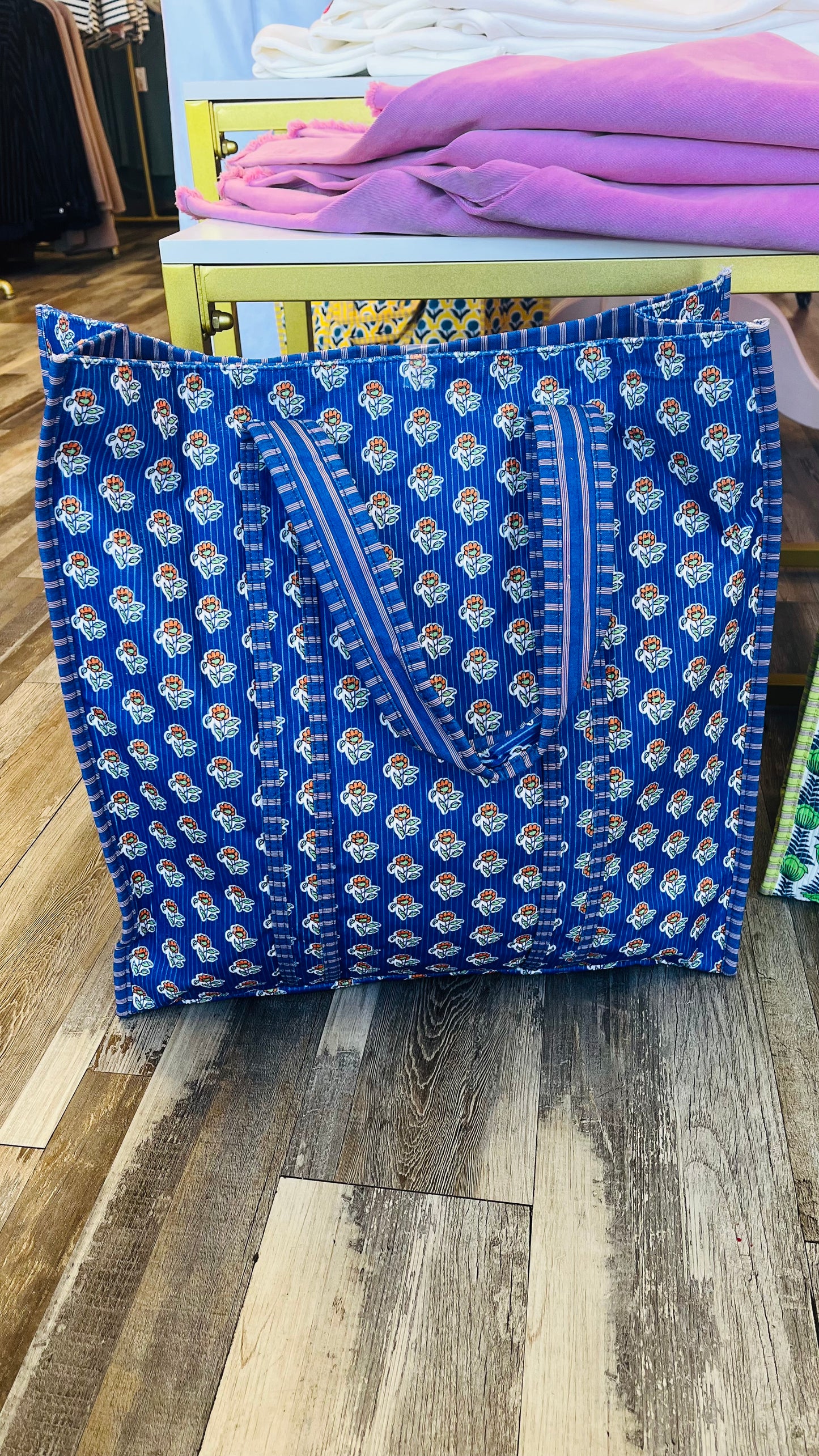 The Quilted Tote (5 colors available)