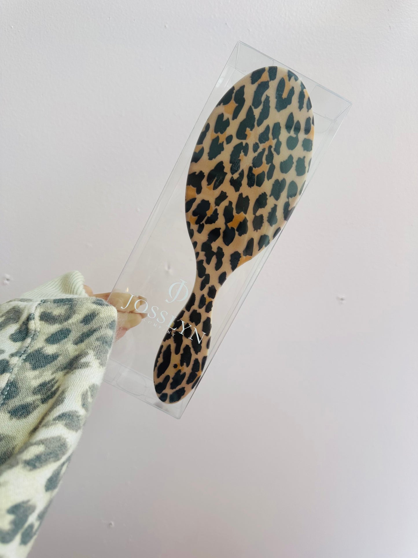 Leopard Print Hairbrush 36