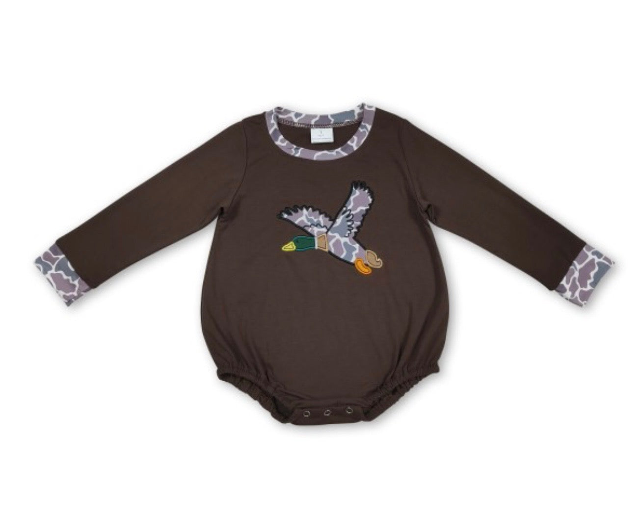 Camo Duck Long Sleeve Bubble