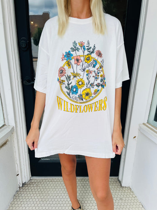 Graphic Wildflower Tshirt