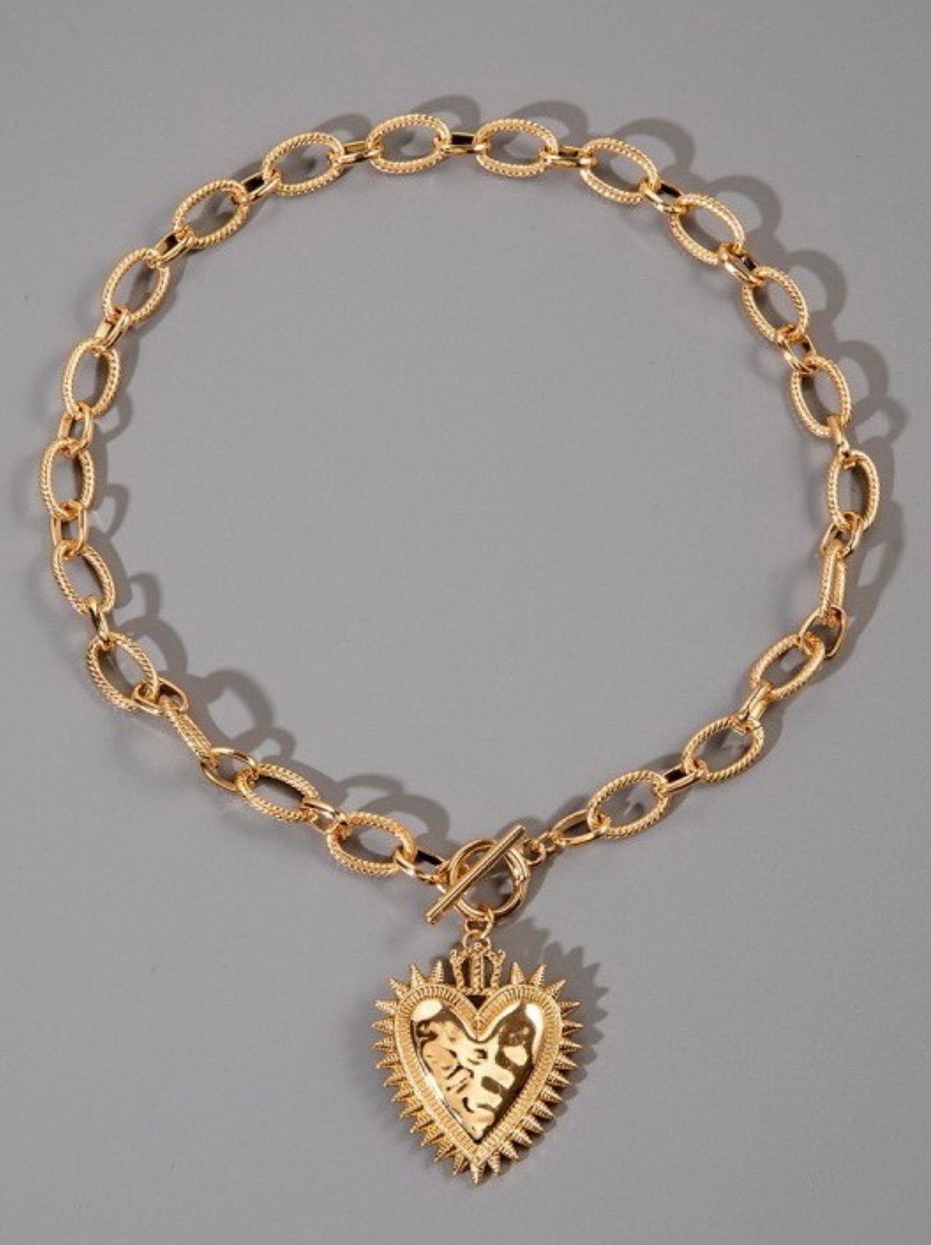 Gold Heart Necklace