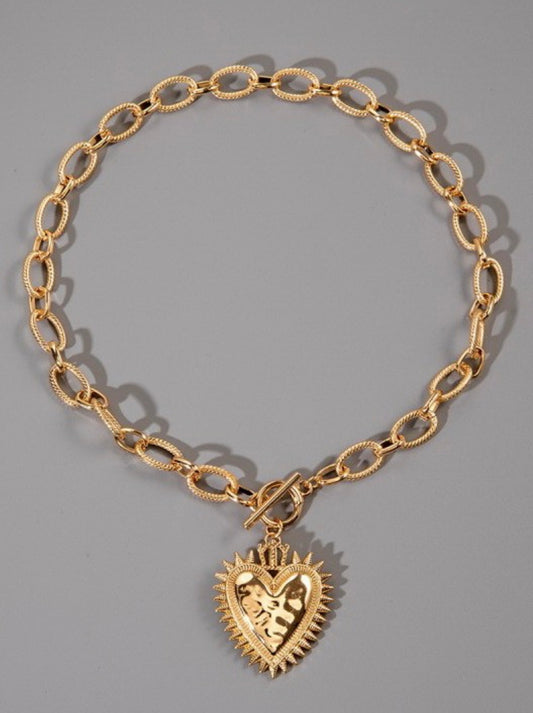 Gold Heart Necklace