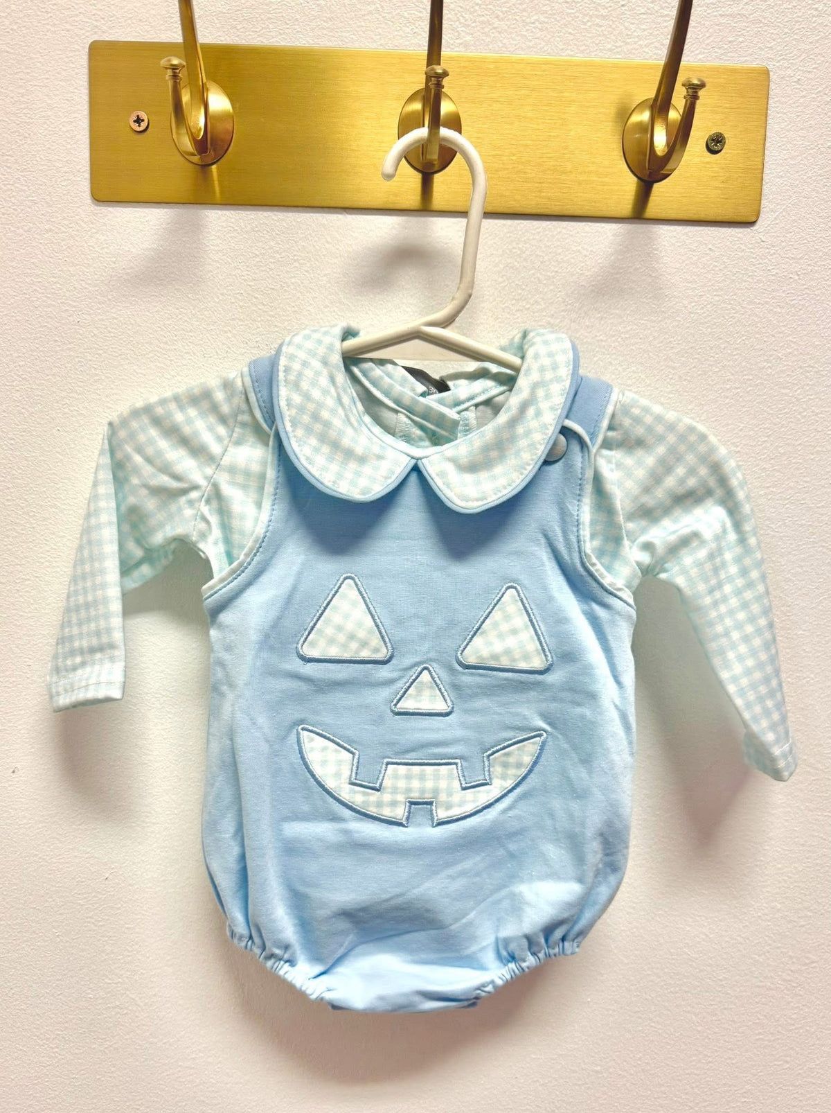 Baby Boy Scarecrow Bubble