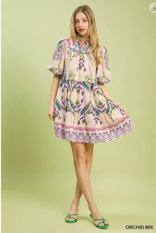 Orchid Mix Boho Dress