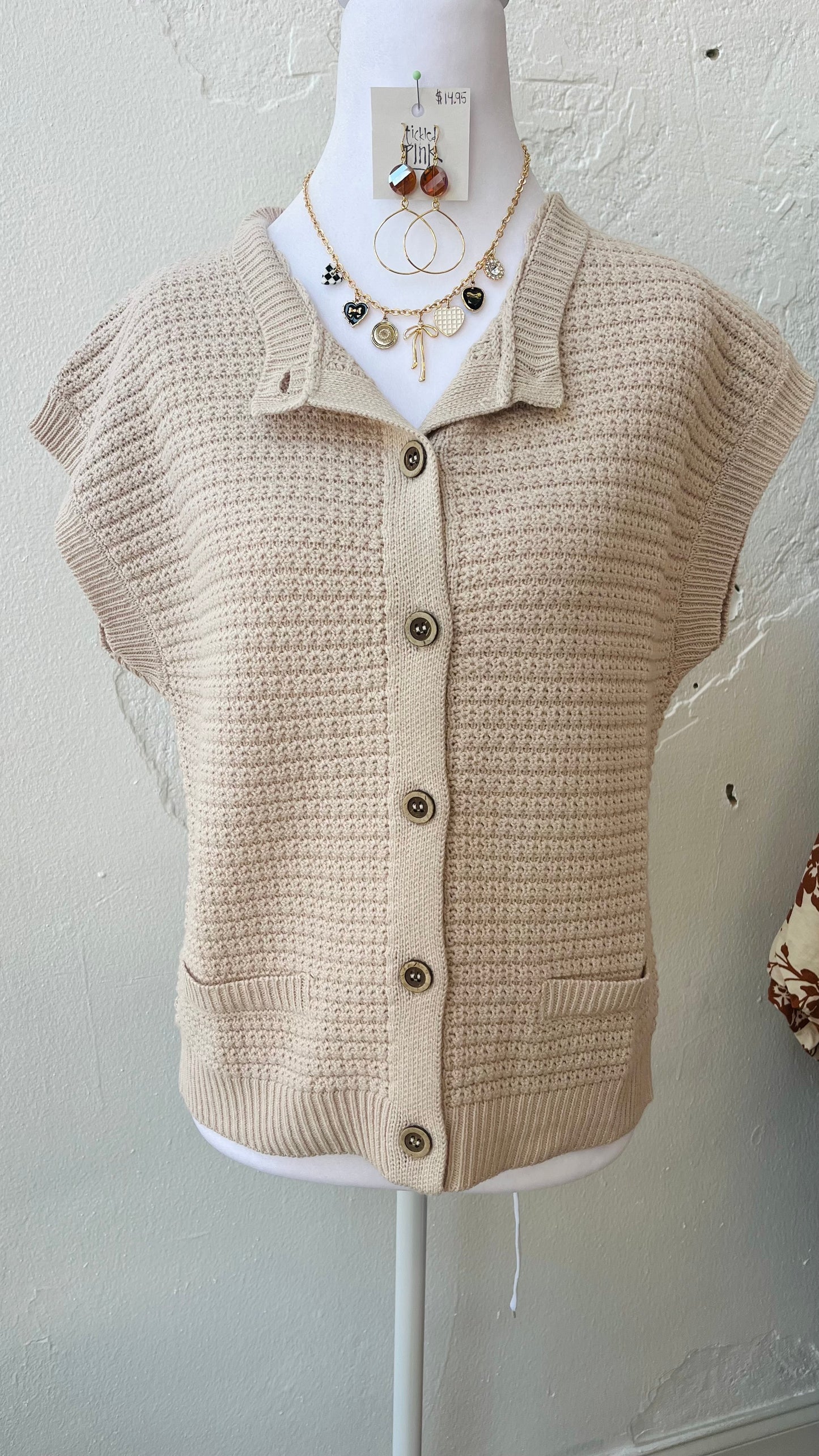 Button Up Sweater