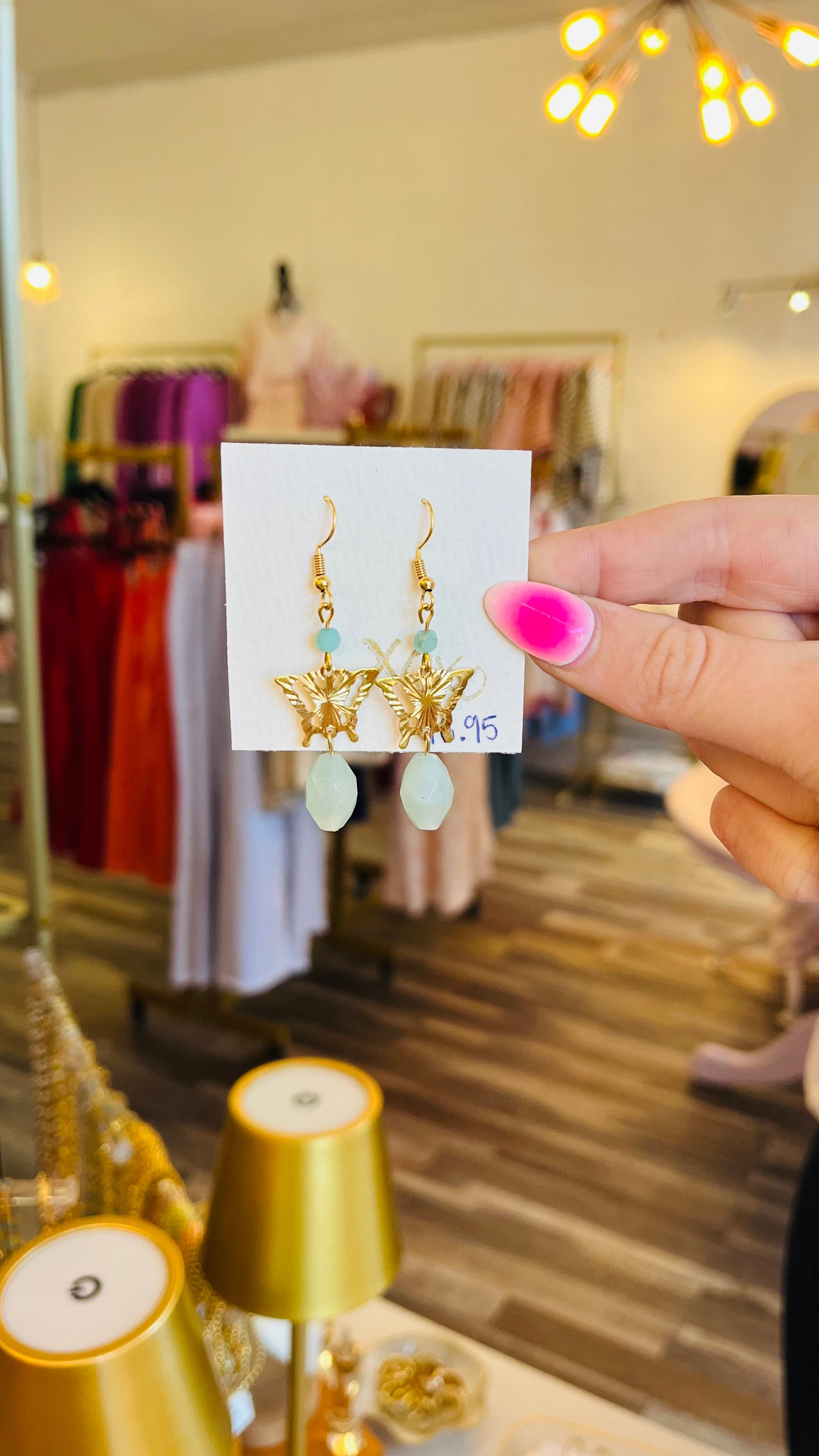 Butterfly Jade Earrings
