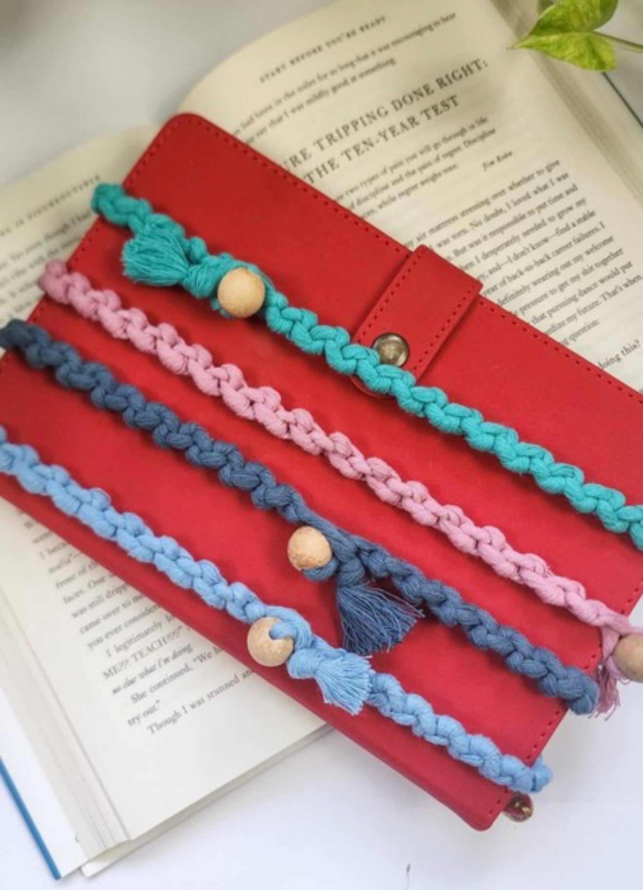 Crochet Book Mark Circles (7 colors)