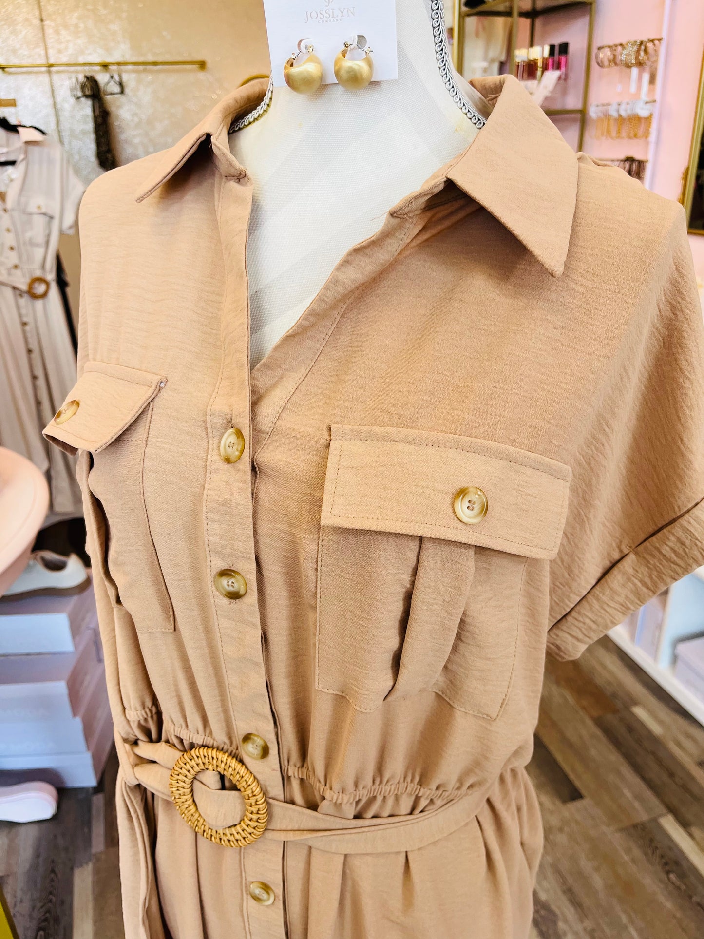 Button Up Maxi Dress