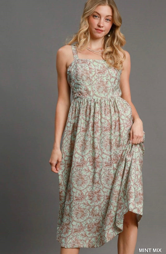 The Mint Blossom Dress