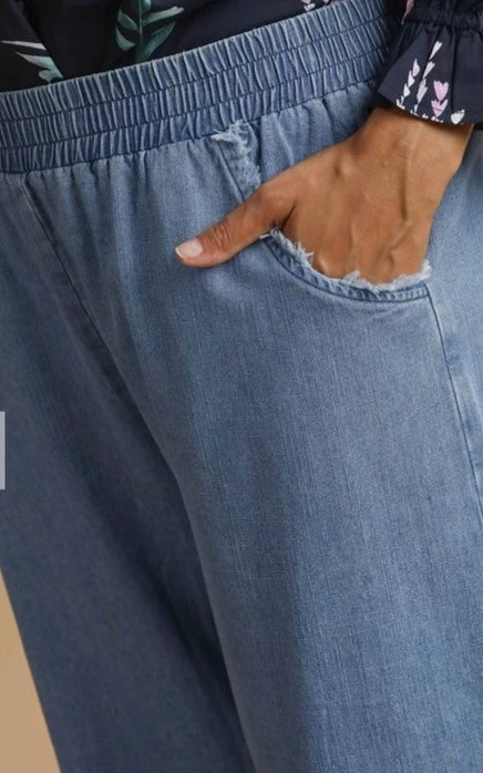Plus Size Denim Pants