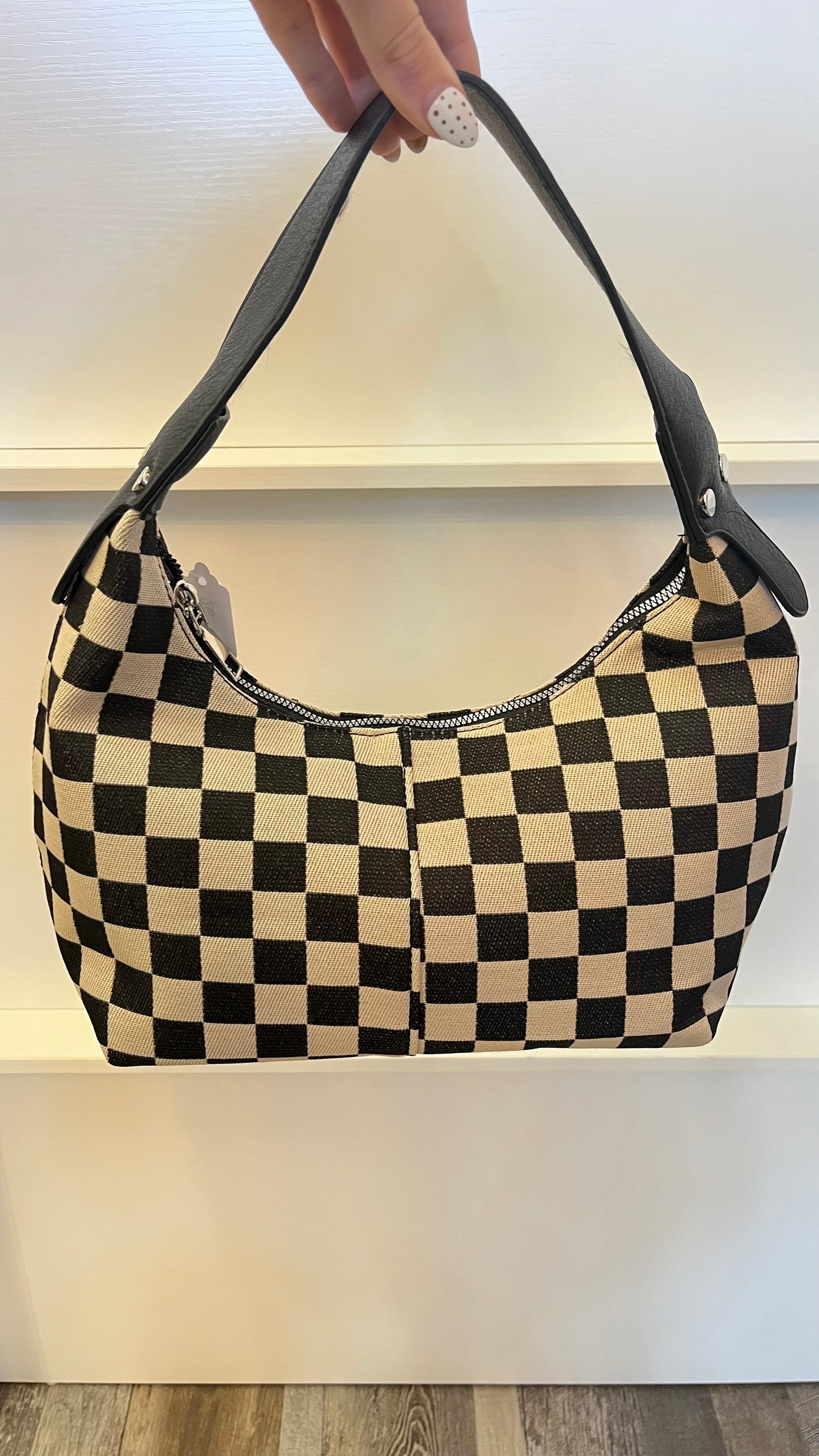 Checkered Tote