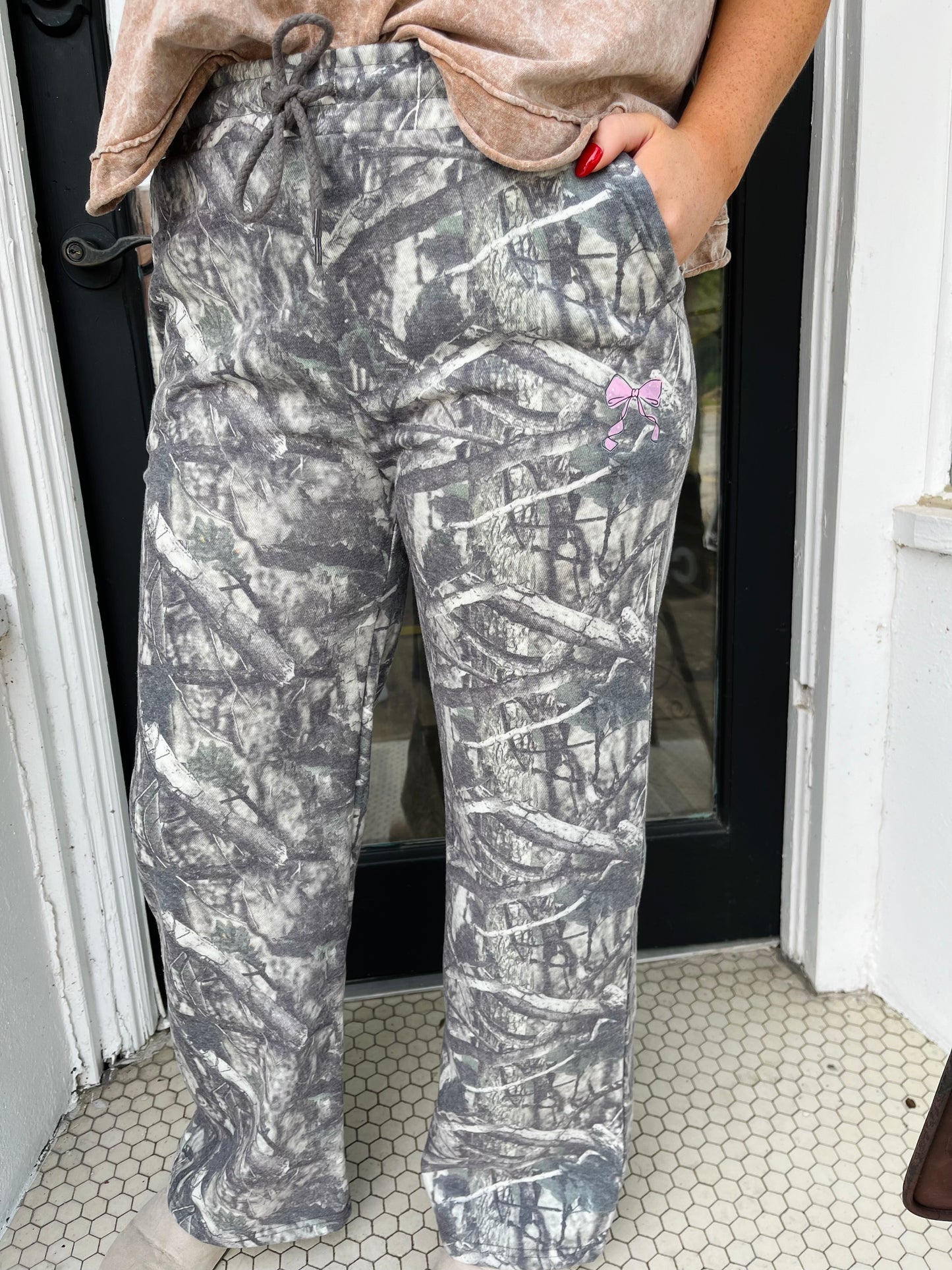 Bow Camo Sweats