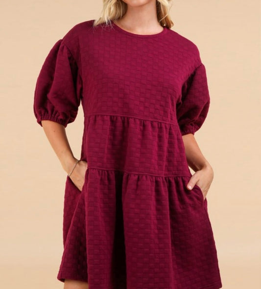 Quilted Baby Girl Dress