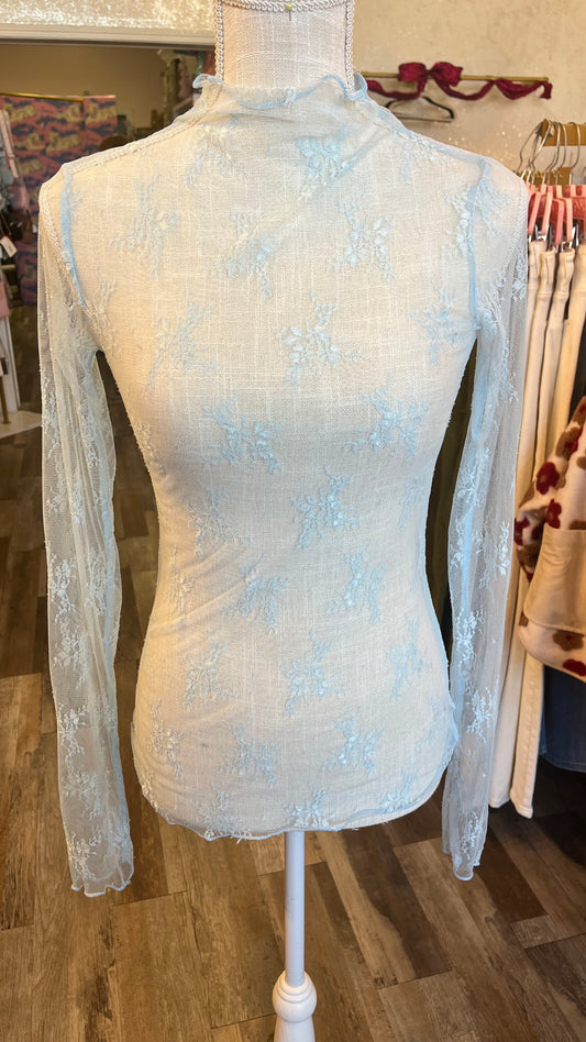 Lacey Sheer Tops