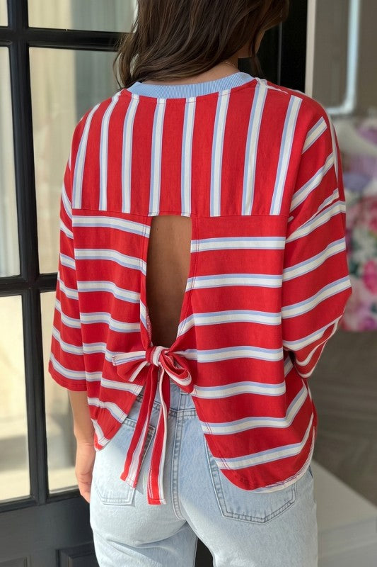 The Southern Stripe Top