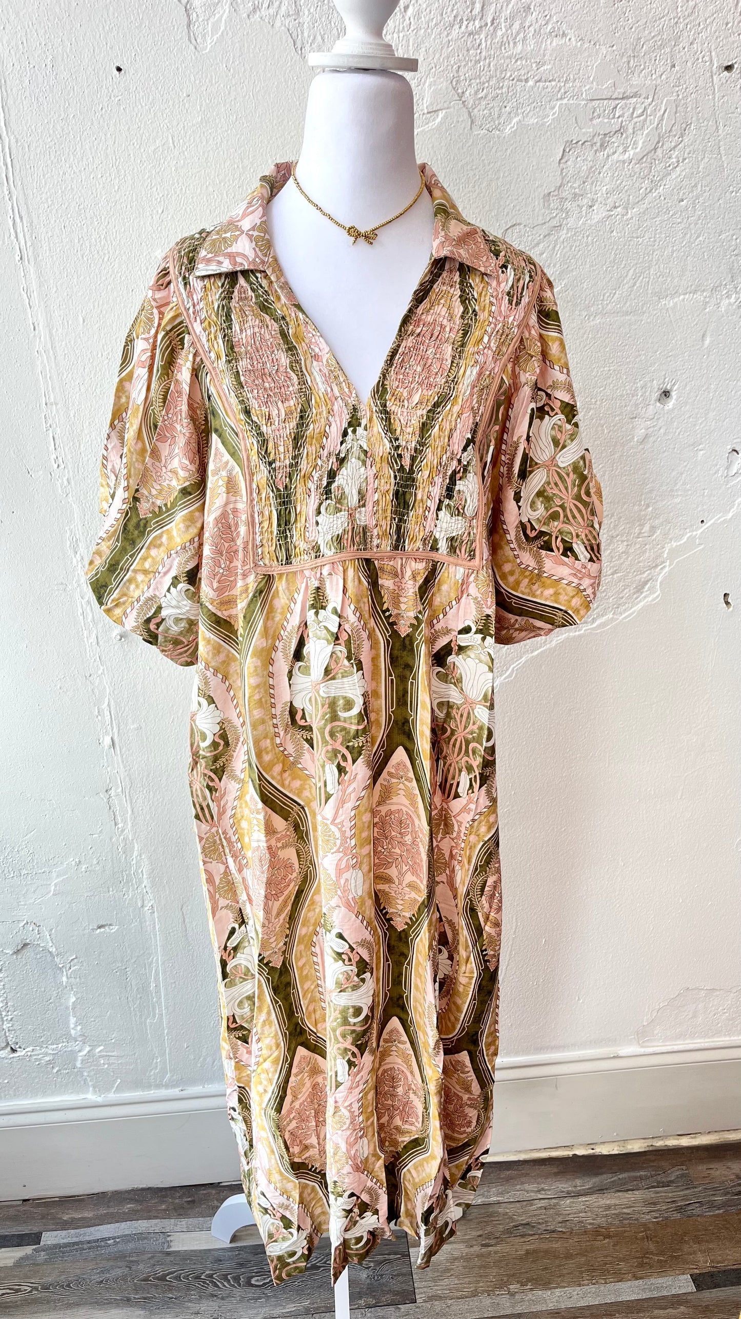 Plus Size Colorful Maxi Dress