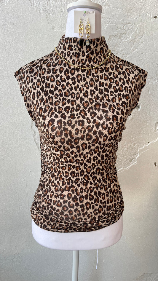 Leopard Print Top
