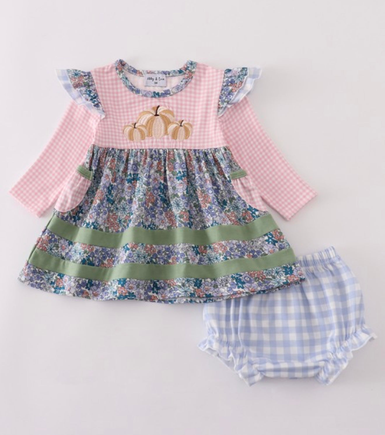 Pumpkin Ruffle Flower Outfit